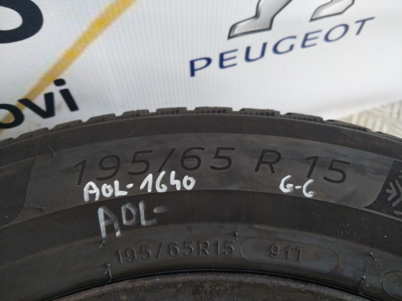 gume michelin 195 65 r15 dot2624 2x AOL1640