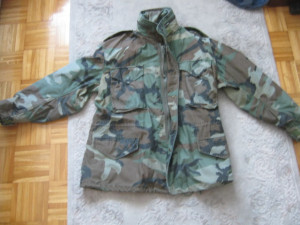 Vojna maskirna jakna USA SAD vel medium regular