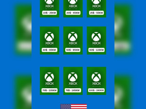 XBOX GIFT CARD 10 15 20 25 30 40 50 70 100 (US,EU,UK)
