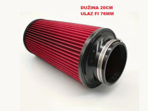 AUTOMAX FILTER ZRAKA GLJIVA FI 76MM DUZINA 20CM |K001025|