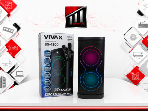 Vivax BS-1300 Bluetooth bezicni zvucnik 130W + karaoke