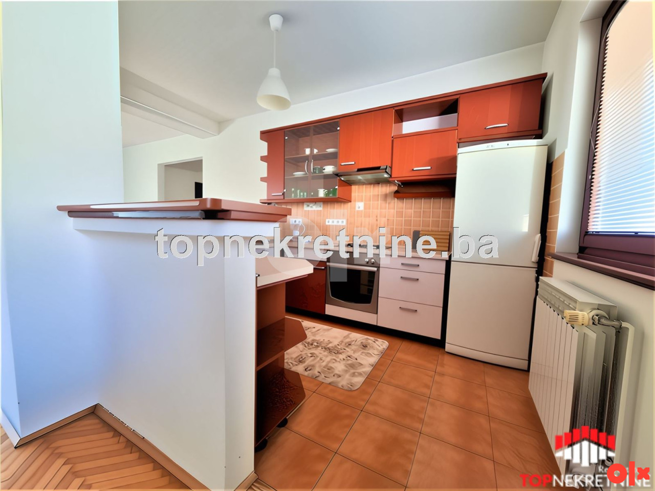 Polunamješten trosoban stan sa balkonom, 107 m², na Mejtašu - Ansicht 4