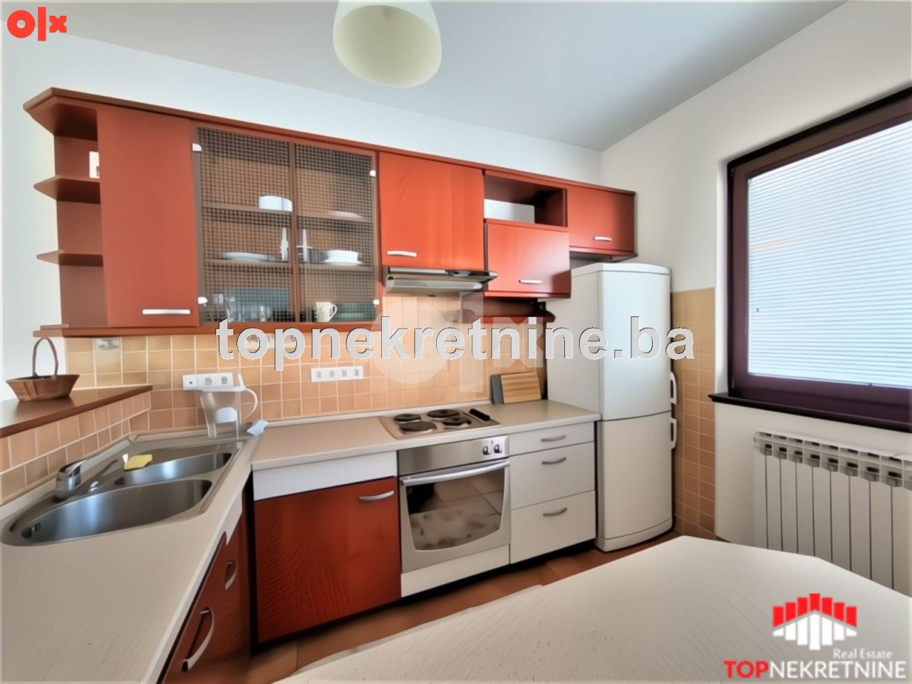 Polunamješten trosoban stan sa balkonom, 107 m², na Mejtašu - Ansicht 5