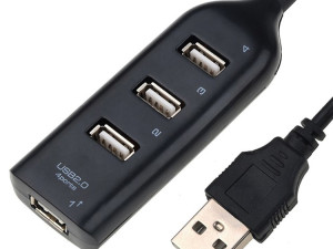 4-Ports USB Hub USB 2.0/1.1 Splitter