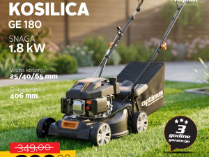 OPTIMUS motorna kosilica GE180 2,4KS