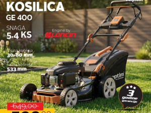 OPTIMUS samohodna motorna kosilica GE400 5,4KS