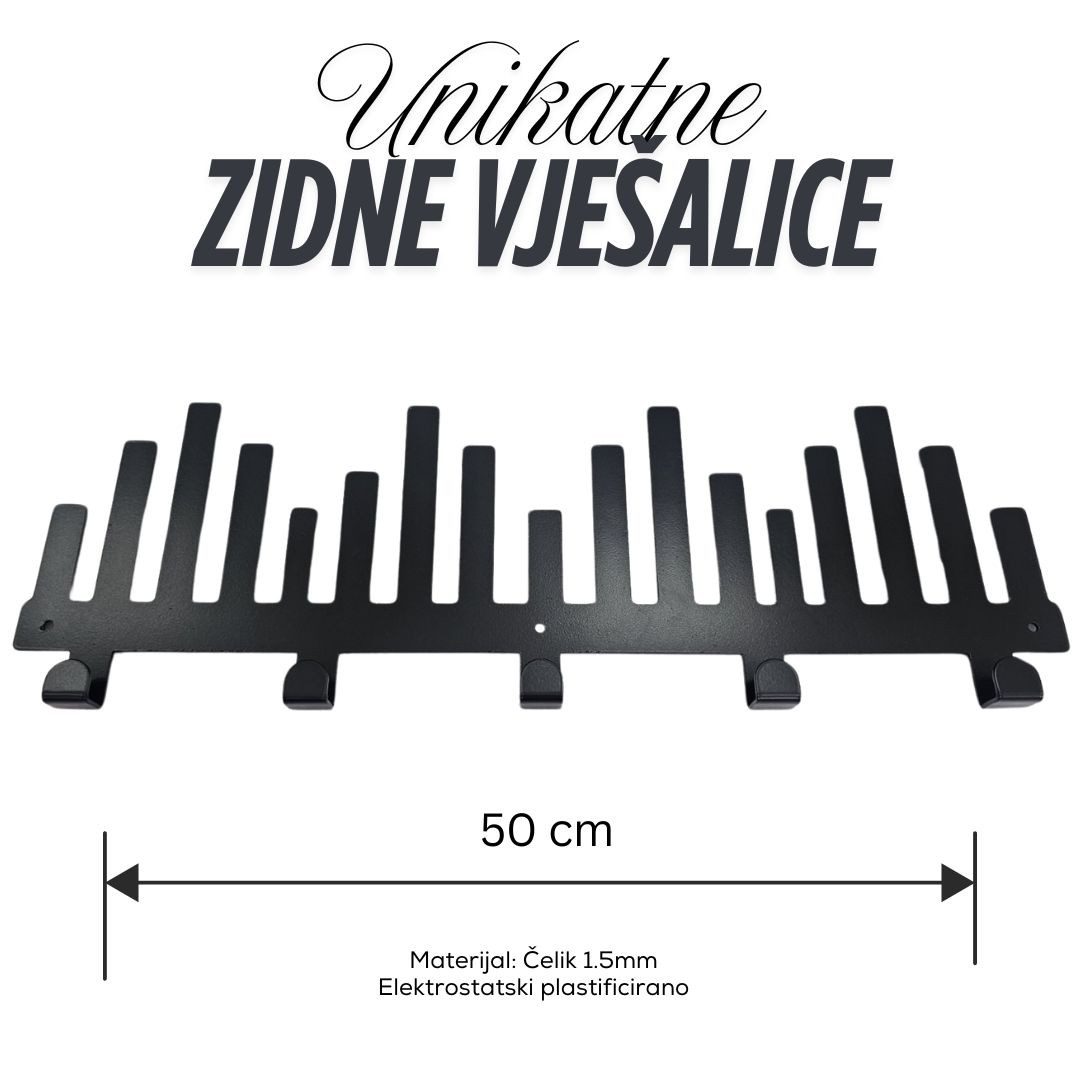 Zidna vješalica Čiviluk model ZV3