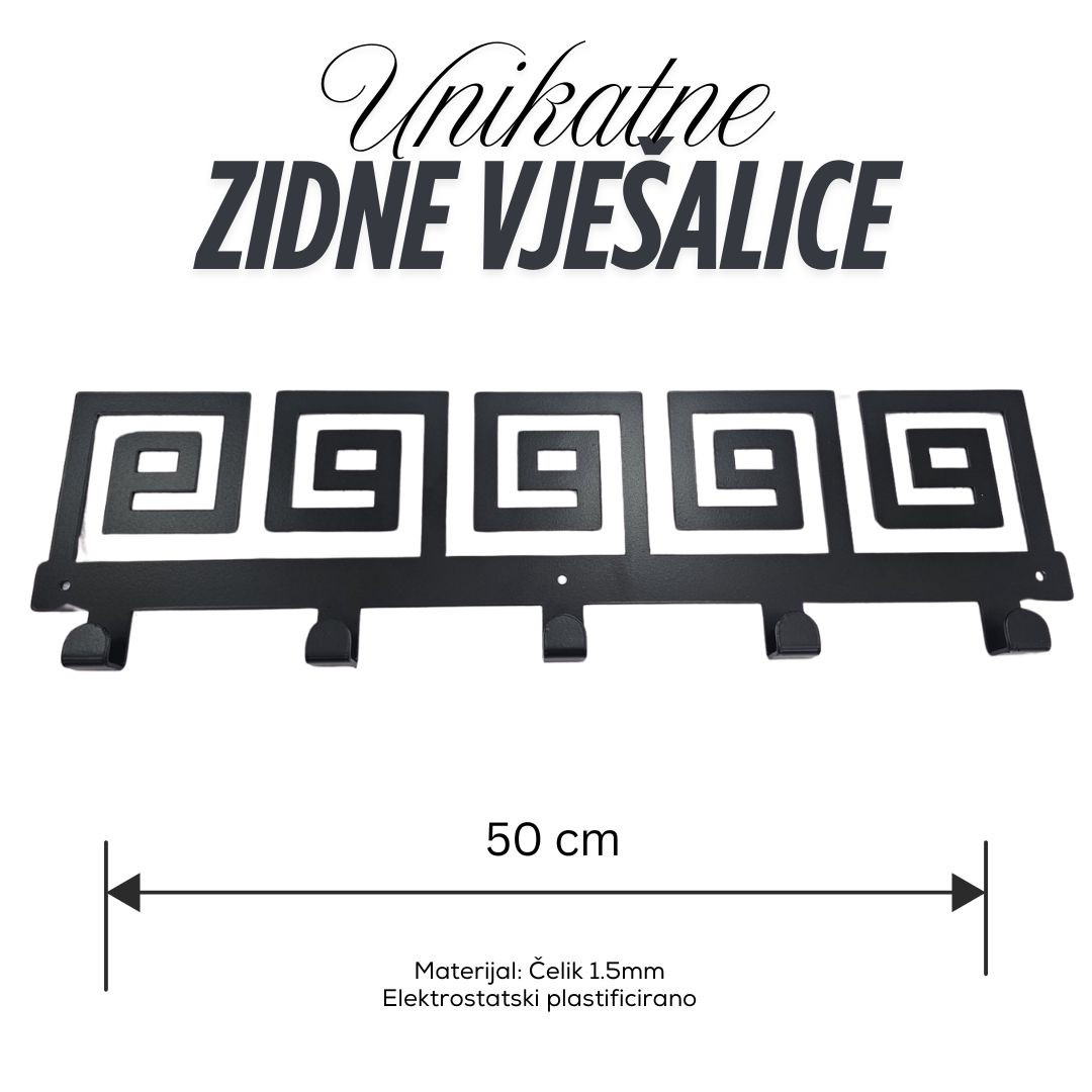 Zidna vješalica Čiviluk model ZV9
