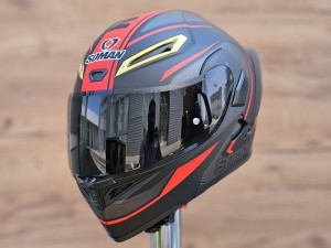 SOMAN Kaciga za motor skuter FLIP UP 1169