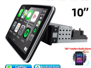 1 DIN rotirajući 10-inčni zaslon  Android GPS  FM auto video MP5