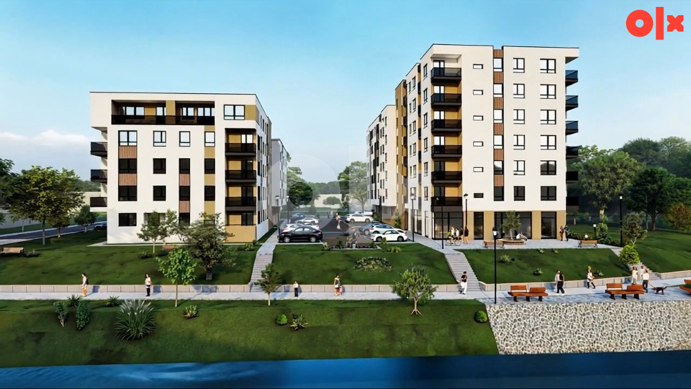Jednosoban stan 45 m2 Hisete, pored Vrbasa
