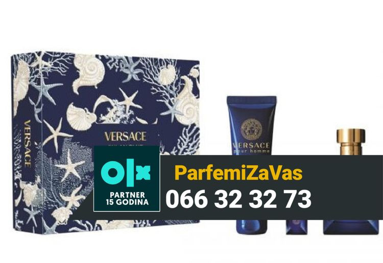 Versace Dylan Blue Pour Homme 100ml + 5ml + 150ml SG M