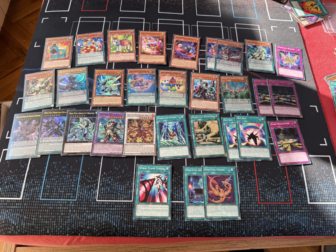 Yugioh odd eyes performapal karte yu-gi-oh