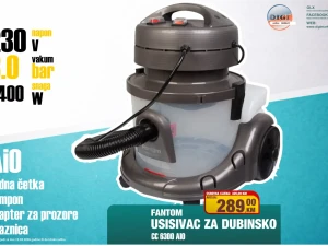 USISIVAČ ZA DUBINSKO PRANJE ROBOTIC CC6300 ROBOTIX CC 6300 FANTOM