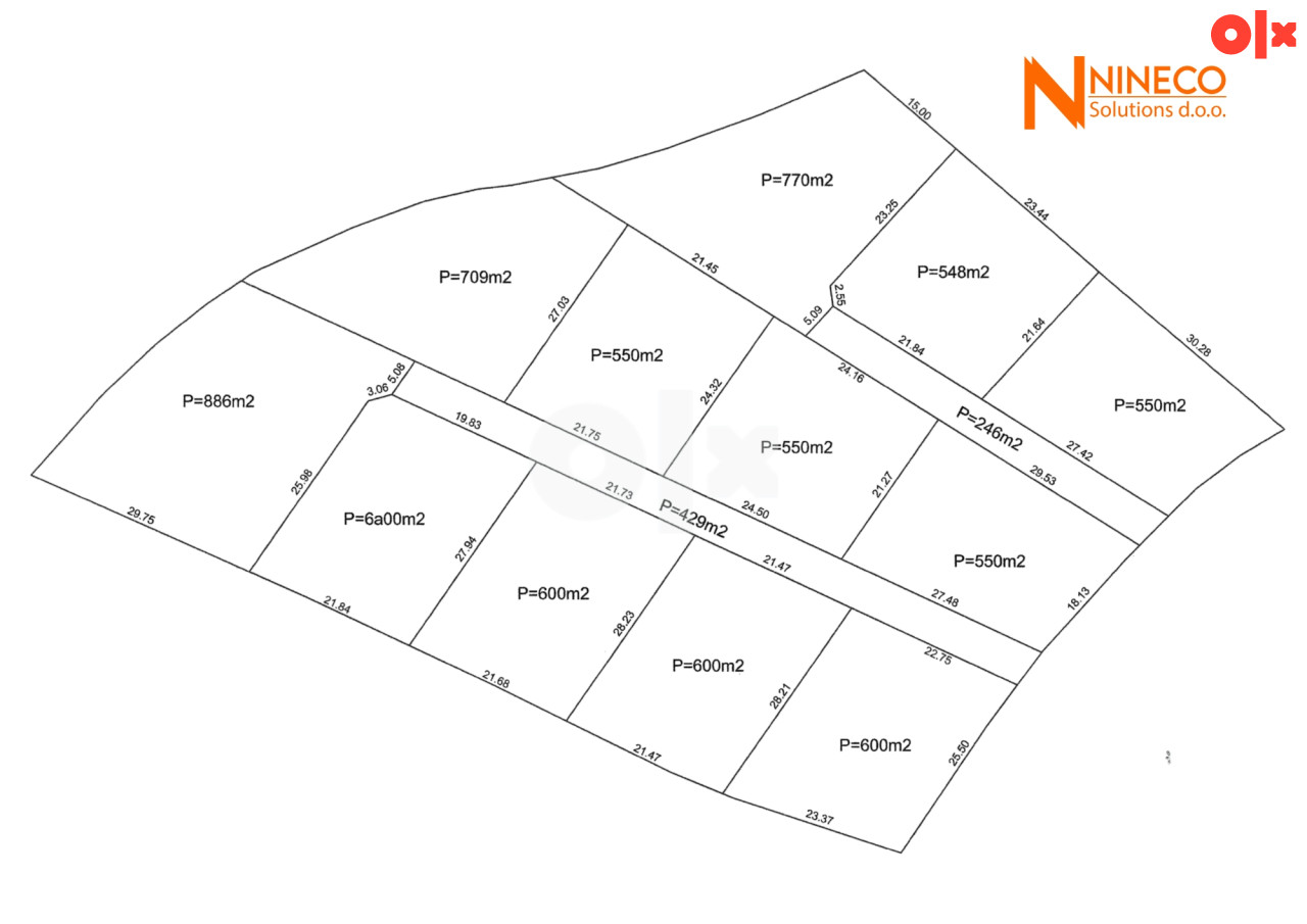 PLACEVI - IVANJSKA - OD 550 m2 DO 900 m2 8