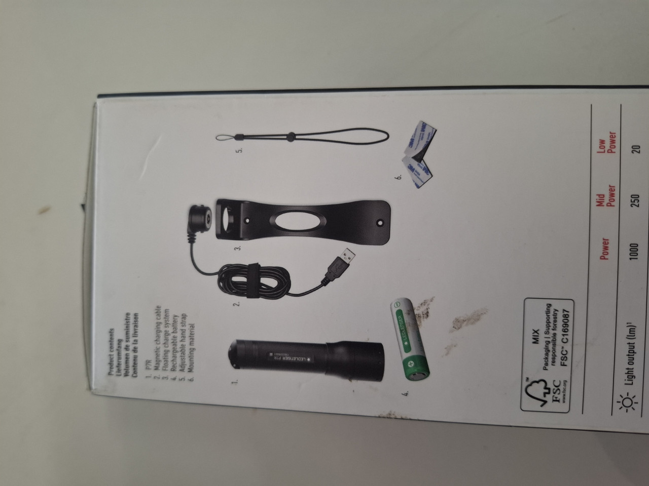 LEDLENSER P7R ručna led svjetiljka