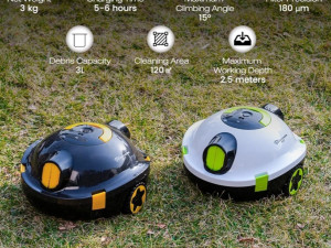 Extra AKU robot usisivač za bazen pod EVERCROSS BOT Y10 bežični