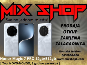 Honor Magic 7 PRO *NOVOO* *Garancija 2 godine* 12GB/512GB Magic7