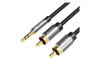 Audio kabal AUX na 2xRCA stereo VENTION 5m 042738