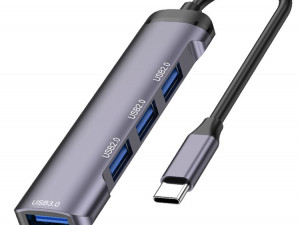 T-503 4-in-1 Type-C USB2.0 + USB3.0 HUB Adapter