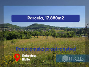 LOCUS: Zemljište 17.880m2 u naselju Rakovica, Ilidža