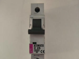 Automatski osigurač 25A C 1P ETI