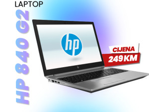 HP EliteBook 840 G2 i5-5300U; 8GB RAM; 240GB NOV SSD