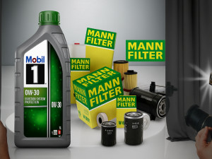 Motorno ulje MOBIL i MANN FILTERI
