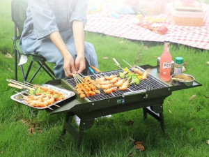 Rostilj Gril Multifunkcionalni Prenosni Kamp Piknik