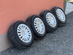 FELGE ZIMSKE GUME 2024 GOD 205/55 16 5x112 GOLF 5 6 7 PASSAT AUDI