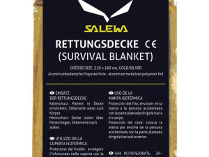 ASTRO FOLIJA (POKRIVAČ) SALEWA RESCUE grey-gold silver