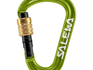KARABINER SALEWA HMS PRO fluo green