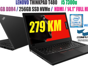 LAPTOP LENOVO T480 i5 7300u/16GB DDR4/256GB SSD/14.1" FHD
