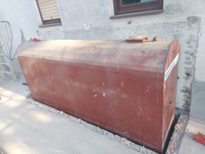 Rezervar rezervoar spremnik za naftu 3000L 300x156x72cm
