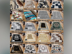 Tepih set 4/1 perivi u veš mašini Cilim 2 tepiha i 2 staze tepisi