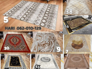 Tepih set 4/1 perivi u veš mašini Cilim 2 tepiha i 2 staze tepisi