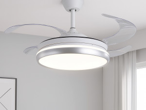 LED ventilator luster stropni 2u1 sa daljinskim klima