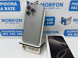Apple iPhone 16 Pro 128 GB, 100% baterija