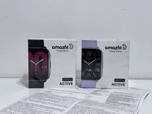 Pametni sat Amazfit Active Black & Purple ERONET 2god garancija