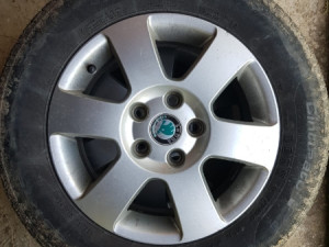 Alu felge R15 Škoda 2kom