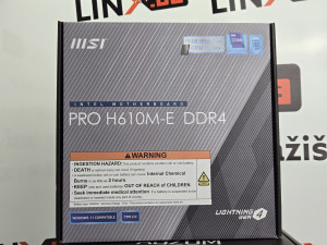 MATIČNA PLOČA | MSI PRO H610M-E DDR4 | NOVO, GARANCIJA, LGA 1700
