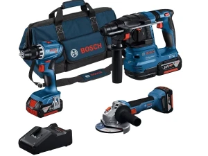 SET GSR 18V-45+GBH 18V-22+GWS 18V-8+3x4.0 Ah+GAL 18V-40
