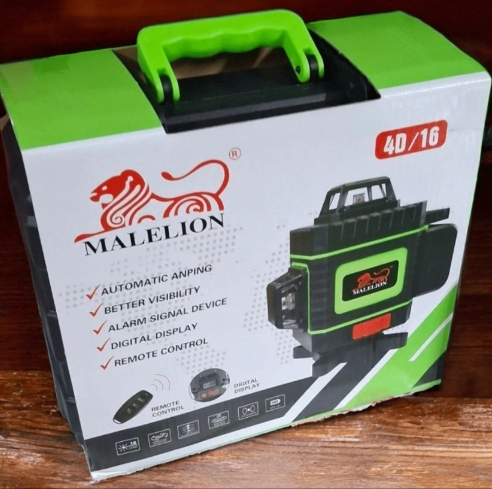 NIVELIR 4D LASER NIVELATOR za NIVELACIJU