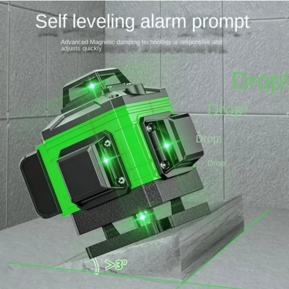 NIVELIR 4D LASER NIVELATOR za NIVELACIJU