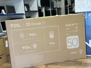 TCL 50"C645 4K QLED TV Motion Clarity 120HZ Google TV
