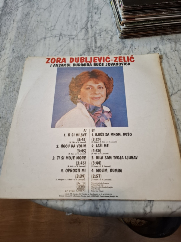 Zora Dubljević Ti si mi sve...LP