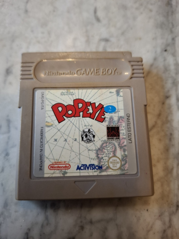 Nintendo gameboy Popeye 2