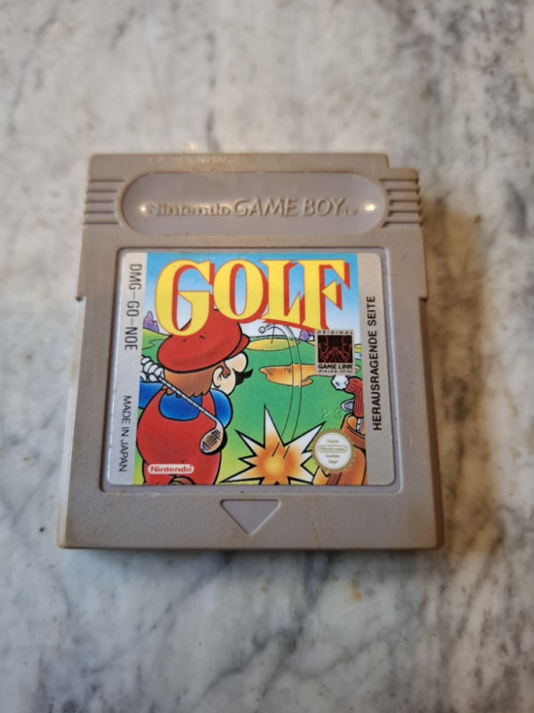 Nintendo gameboy Mario Golf
