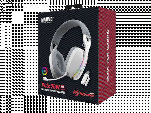 Slušalice Marvo HG9086W-WH PULZ 70W wireless gaming