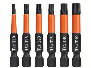 Torx bitovi bit set T10 T15 T20 T25 T30 T40